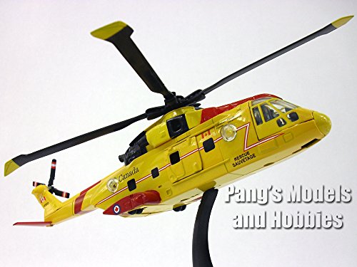 AgustaWestland AW101 Merlin Canada 1/72 Scale Die-cast Metal Helicopter Model by NewRay