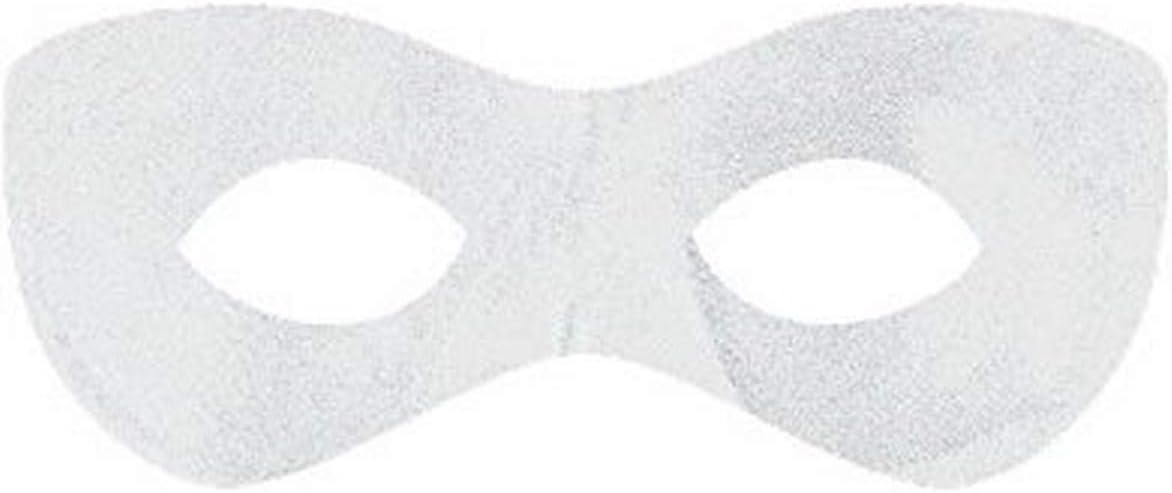Amscan Super Hero Mask, Party Accessory, White