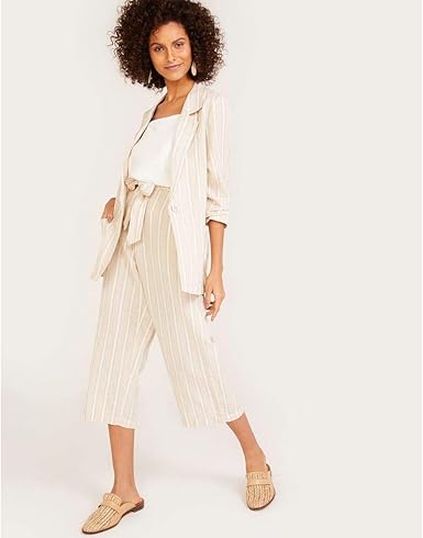 calça pantacourt algodão