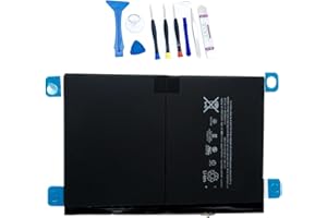 BORSCELLOR A1484 A1474 Battery Compatible with iPad Air 1 iPad 5th 7th 8th 9th 5 7 8 9 A1474 A1475 A1476 A1822 A1823 A1893 A1954 A2197 A2198 A2200 A2270 A2428 A2429 A2430 with Installation Tools