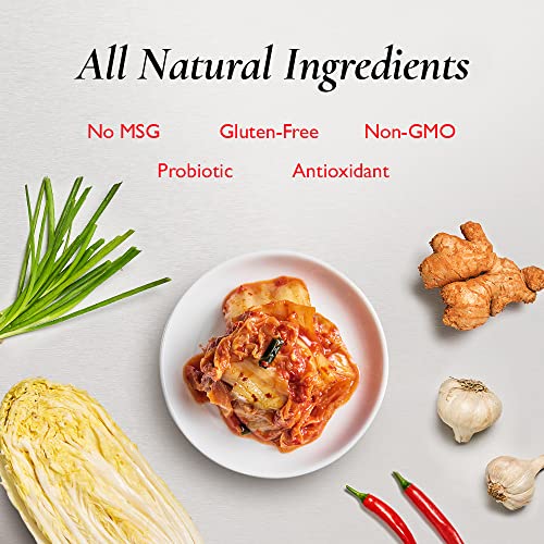 JONGGA Canned Kimchi Spicy Korean Authentic Fermented Pickled Cabbaged