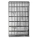 SmithBuilt Crates Dog Playpen Folding Yard with Door and Carry Bag 8 Panel Metal Wire Popup Portable Fence, 48 Inch High - Black