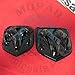 Black Dodge Ram 1500 2500 3500 Front & Rear Ram Head Emblem Medallion Mopar OEM