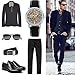 Gute Luxury Steampunk Bling Automatic Mechanical Wristwatch Golden Bezel Minimalist Stainless Steel (G-Black-Silver)