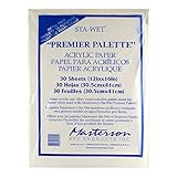 Masterson Sta-Wet Premier Palette Refill Sheets - 12