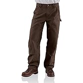 Carhartt Men's B136 Double Front Washed Duck Loose Fit Pant