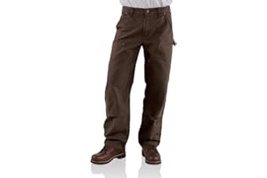 Carhartt Men's Loose Fit Washed Duck Double-Front Utility Work Pant