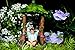 PRETMANNS Fairy Garden Fairies – Miniature Accessories – Fairy Figurines with Boy Fairy & Dog – Gazebo Fairy Garden Kit – 5 Pieces – Fairy Garden Supplies