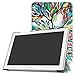 Acer Iconia One 10 B3-A40 / A3-A40 Slim Shell Case,Mama Mouth Ultra Lightweight PU Leather Standing Cover For 10.1
