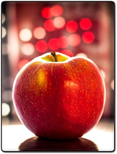Shower Curtain 48 X 72 Inch Red Apple Halo Red Beautiful Beautiful Printing Polyester Fabric