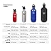 Klean Kanteen Classic Stainless Steel Single Wall Non-Insulated Water Bottle with Sport Cap, 27-Ounce, Shale Black