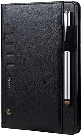 Businda Tab S3 9.7 inch Case Book Cover, Premium PU Leather Slim Fit Stand Cover with Business Card Slot Pen Elastic Band Smart Case for Samsung Galaxy Tab S3 SM-T820/SM-T825 Tablet 9.7 inch