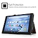 Fintie Folio Case for Fire HD 10 (Previous Generation - 5th) - Slim Fit Premium Vegan Leather Stand Cover with Auto Wake/Sleep for Amazon Fire HD 10.1