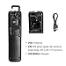 LED Cordless Work Light,Three trees COB Rechargeable Portable Hand Held Work Lamp with Hanging Hook, Magnetic Holders, 1200mAh Charging, Multifunction Flashlight (Black)