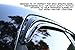 Window Visor fits 2014-2017 Toyota Corolla | Mu Style Acrylic Smoke Tinted & Semi-transparent Sun Rain Shade Guard Wind Vent Air Deflector by IKON MOTORSPORTS | 2015 2016
