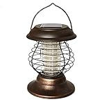 Eight24hours Led Solar Garden Bug Zapper Mosquito Killer Lamp UV Lantern Yard Camping Light