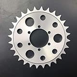 DONSP1986 Gas Engine Motor Chain Driving Sprocket 28T to Rear Hub Disc Brake Adapter and Mag Wheel 2 in 1, Gas Motorized Bicycle 48cc/66cc/80cc