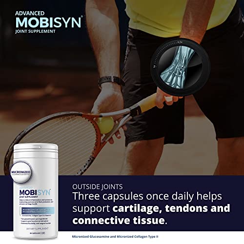 GLUCOSAMINE & Collagen Type II, 30Day Supply, Joint Support Supplement, Micronized to Increase