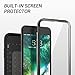 YOUMAKER Designed for iPhone SE Case/iPhone 8 Case/iPhone 7 Case (NOT Plus),Full-Body Rugged Case with Built-in Screen Protector for iPhone SE 2nd Generation/8/7 4.7 Inch - Gunmetal