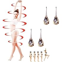 健康アクセサリー neutral jewelry Amazon.com: 2 Pairs Lymphvity Therapy Earrings For Women