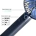 efluky Handheld Fan Portable, Small USB Desk Fan, Personal Table Fan Rechargeable Battery - 2600mAh Battery Operated Fan 5 speeds Electric Fan for Travel Office Room Household Outdoor and Indoor