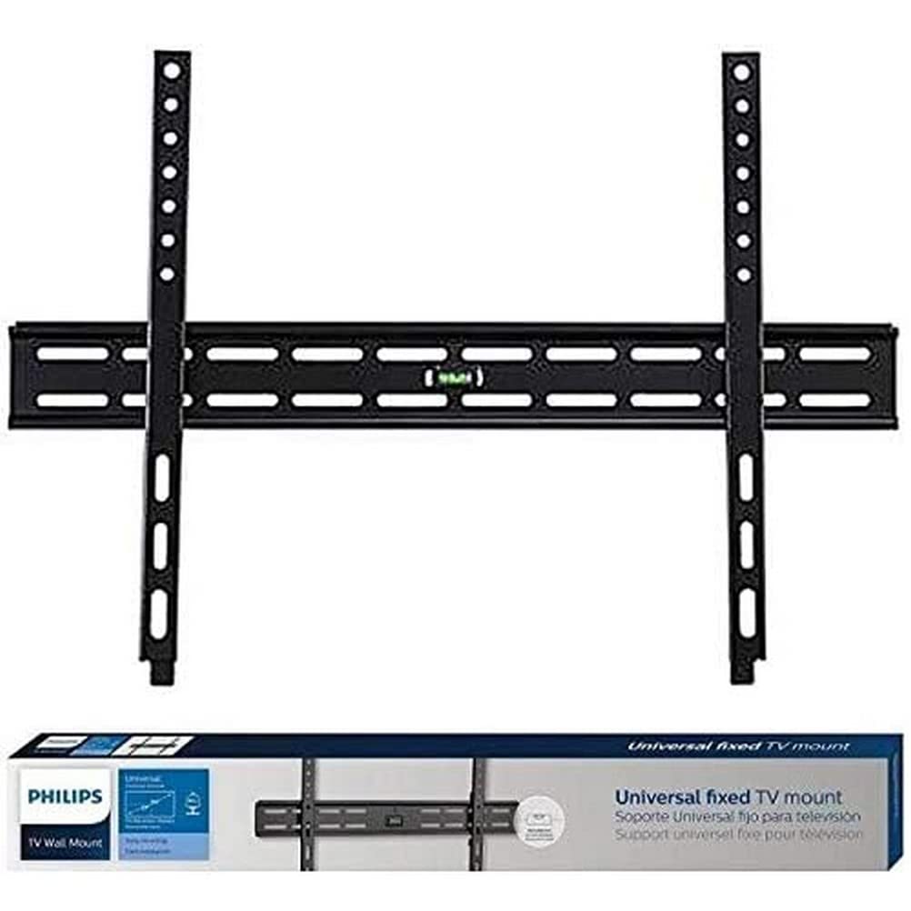 Philips SQM3642/00 Flat Screen Wall Mount 2.13 m (84 Inches) Black - Flat Screen Wall Mounts, Max. TV Size: 60 kg, 2.13 m (84 Inches), 100 x 100 mm to 600 x 400 mm