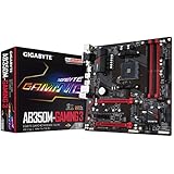 GIGABYTE GA-AB350M-Gaming 3 (AMD Ryzen AM4/ B350/ SMART FAN 5/ HDMI/ M.2/ SATA/ USB 3.1 Type-A/ Micro ATX/ DDR4/ Motherboard)