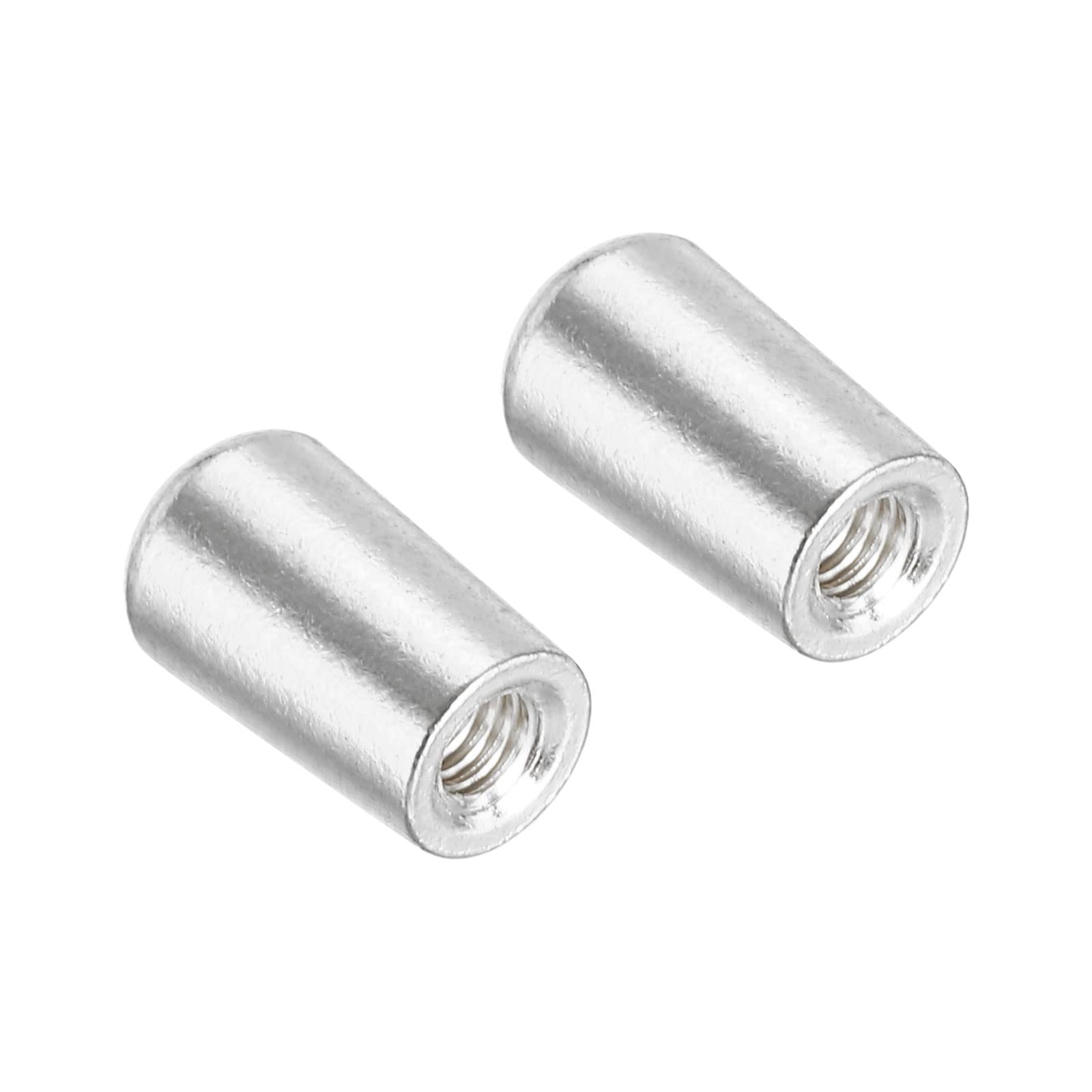 PATIKIL Metal Guitar 3 Way Toggle Switch Tip Switch Knob Cap M4 for Electric Guitar Parts Accessories Silver 2pcs