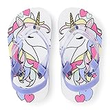 The Children's Place Kids' TG Unicrn FF Flat Sandal