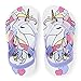 The Children's Place Kids' TG Unicrn FF Flat Sandal