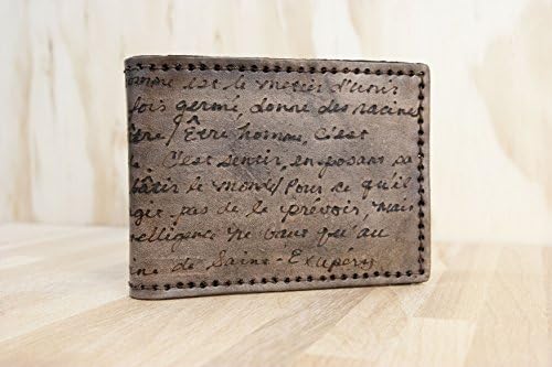 Smokey Bifold Wallet in Antique Black