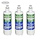 Aqua Fresh ADQ36006101 Replacement Water Filter for LG LT700P, 9690, ADQ36006102, RFC 1200A, 46-9690 469690, ADQ36006101-S, LFXS30766S, WSL-3, FML-3 Refrigerator (3 Pack)