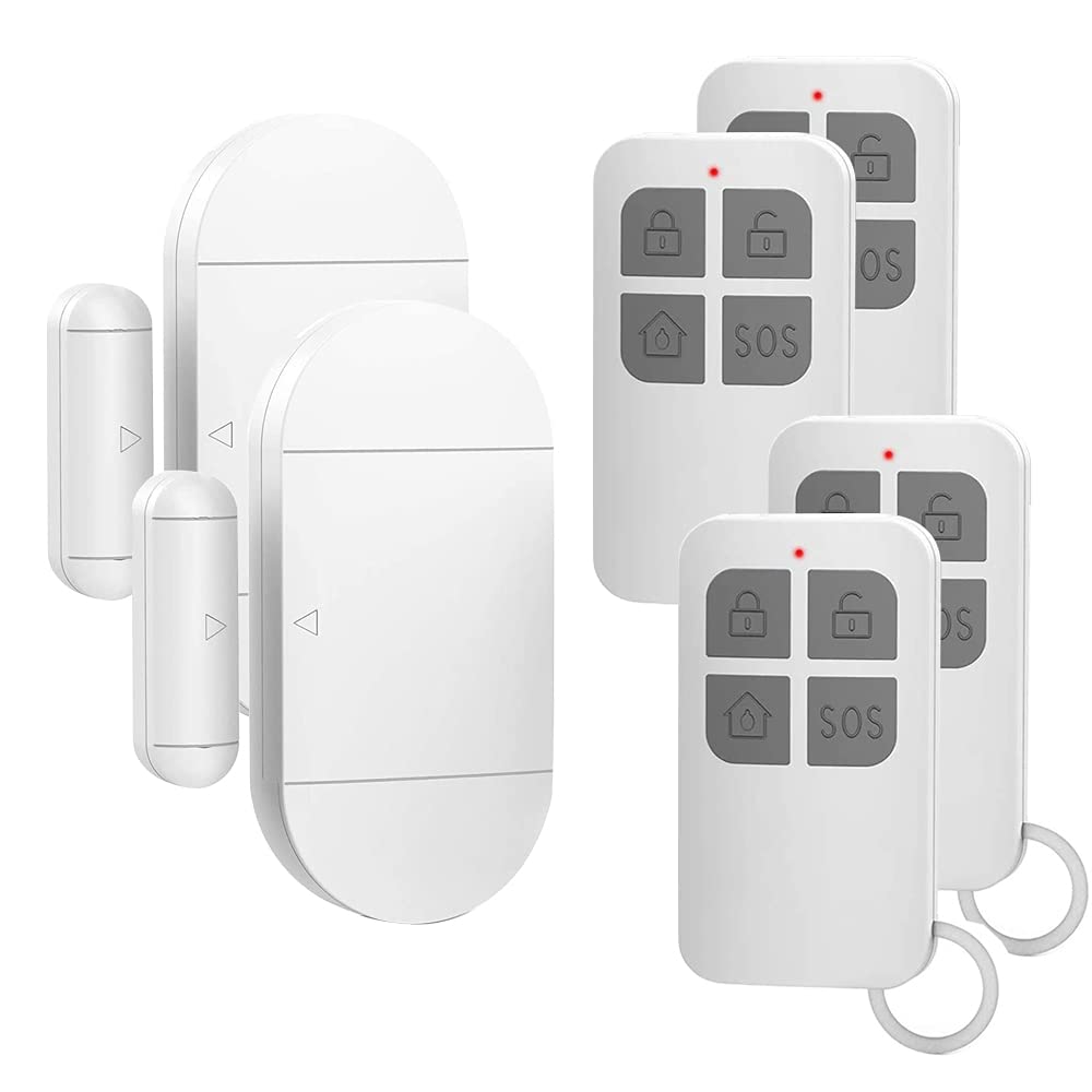 Door Alarm, Chatthen Home Security Door Sensor Loud 130 dB Alarm Sensor, Magnetic Burglar Door and Window Alarm with 3 Mode Alarm for Kids Safety Home Shop Security, Office Protection(2 Pack)