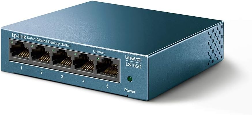 TP-Link Switch 5 Puertos Gigabit Metálico
