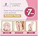 Exfoliating Foot Peel Mask - Deep Exfoliation for Feet, Foot Mask for Calluses, Foot Peel Repairing Dead Skin Cells, 1 Box Foot Peel Mask, 2 Pairs Baby Foot Peel Booties