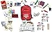 Deluxe 2-Person Survival Kit for Emergency Disaster Preparedness for Earthquake, Hurricane, Fire, Evacuations, Auto, Home and Family