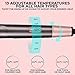 Hair Straightener and Curling Iron 1 Inch 2-in-1 Flat Iron, Hair Curler, Styler – Ceramic Plates Ionic Technology Salon Grade – 13 Adjustable Temperatures For Delicate Normal or Thick Hair Typesthumb 1