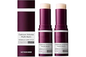 CALCIUM MULTI BALM Vitaliq Anti Wrinkle Calcium Balm, Stick,Wrinkle Core Stick with Calcium,Intensive Repair Moisturizing Cream（2pcs)
