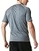 TM-MTS03-SGY_Large Tesla Men's HyperDri Short Sleeve T-Shirt Athletic Cool Running Top MTS03