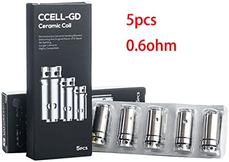 Authentic Vaporȇsso CCĒLL-GD GuǞrdian CerǞmic 0.6 ohḿ Ḉòils For GuǞrdian TanḰ Targȇt Mini Ḱit