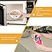 BEW Reusable Eco Silicone Food Wraps,Seal Bowl Covers, Food Stretch Lids,Environmental Kitchen Tools (Pack of 5)