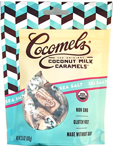Cocomels Coconut Milk Caramels Variety Pack, 3.5 oz, 3 Pack, Dairy Free, Vegan, Organic