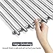 Hongso SUS304 Grill Grates for Grill Master 720-0697, Nexgrill 720-0697 720-0697E, Uniflame GBC981W GBC981WBU, Replacement Parts for Sunbeam 720-0697 Models, Food-Grade Stainless Cooking Grids 17 inch
