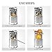 Portable Camping Stove, Kekilo Backpacking Stove 3 in 1 Wood Burning Stove Kit Lightweight Double Wall Stainless Steel Wood Stove Camping with Mesh Bag for Camping BBQ Picnic Hiking