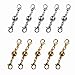 SALOCY Magnetic Lobster Clasps for Jewelry Necklace Bracelet - 10pcs
