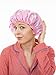 Blulu 3 Pieces Sleep Cap Satin Bonnet Night Sleeping Soft Hair Turbans for Women and Girls(Gold, Pink, Peacock Blue)