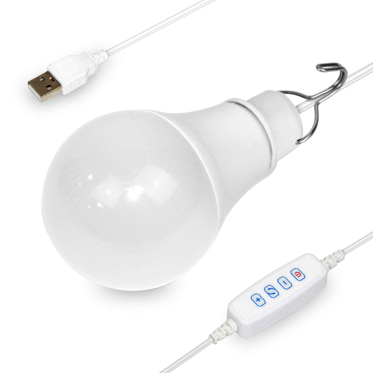 10W USB LED Light for Portable Power Station Outdoor Camping Warehouse Car Truck Fishing Boat Outdoor Portable Bulb, Emergency Light, Children Bed Lamp