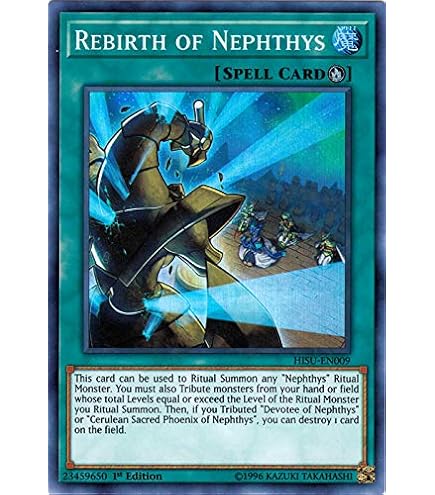 Yu-Gi-Oh! Carta Singola - Chronicler Of Nephthys - HISU-EN003 - Super Rara - 1° Edizione - Evocatori Nascosti