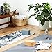 Gaiam Solid Color Yoga Mat, Non Slip Exercise & Fitness Mat for All Types of Yoga, Pilates & Floor Exercises