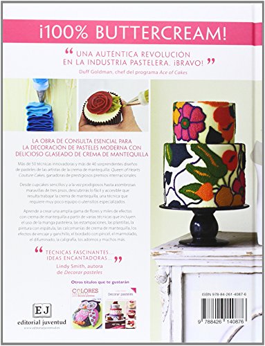 Buttercream. La biblia actual (Repostería de diseño) (Spanish Edition)